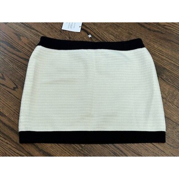 Generation Love Emmy Sweater Chain Mini Skirt Pull On Cream Black Large NEW - Picture 10 of 10